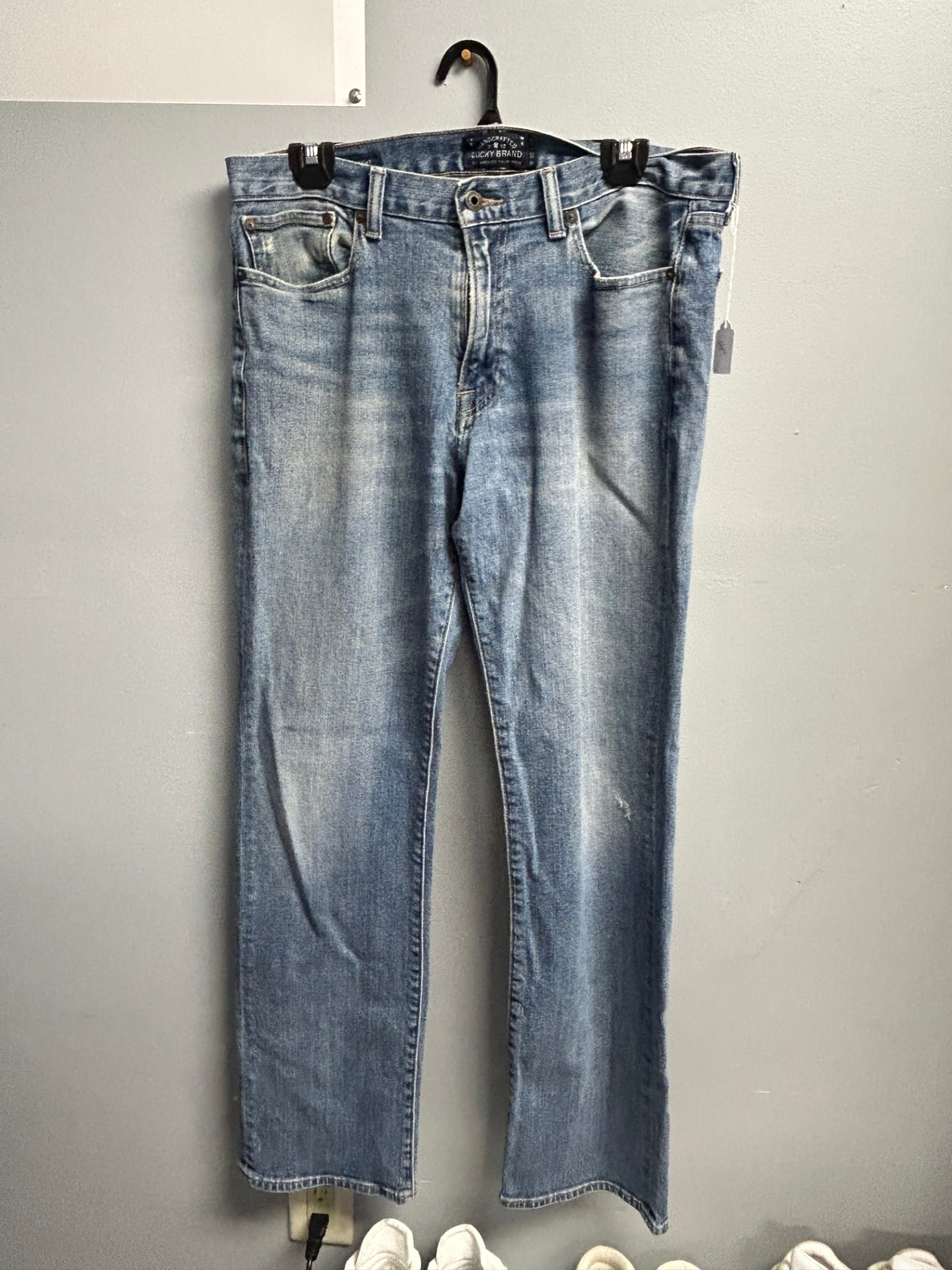Faded light blue Lucky Brand denim jeans